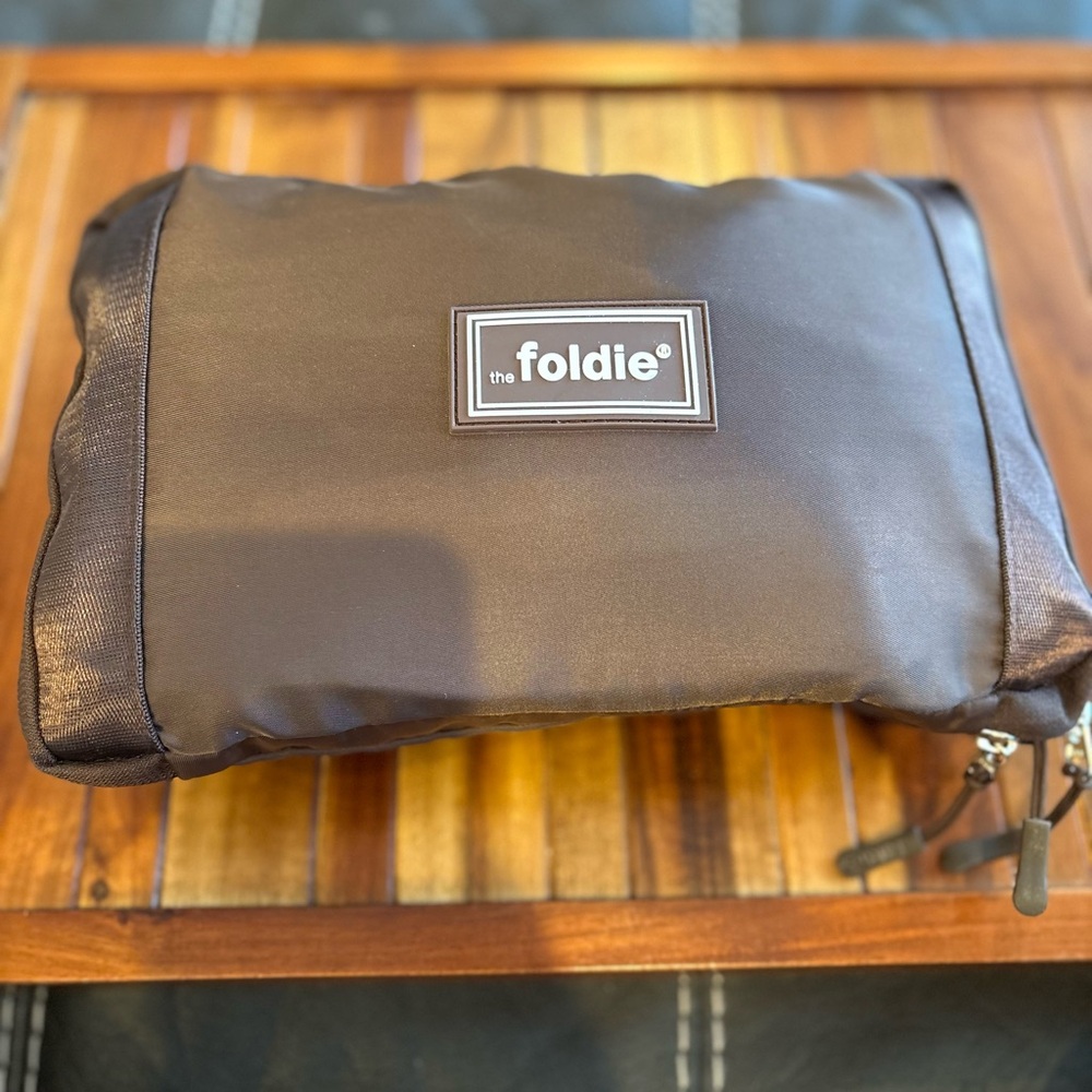 Foldie Brown Men's Travel Bag – Compact Water Resistant